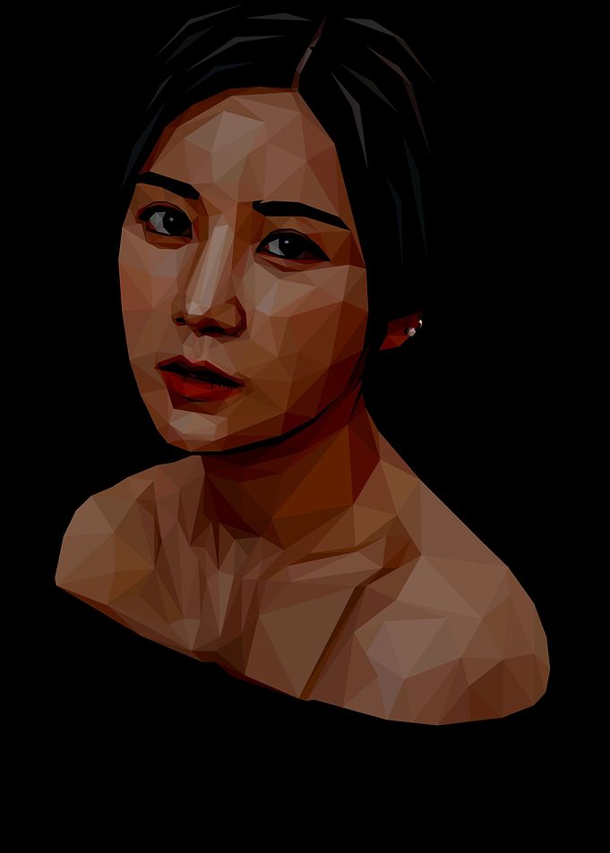 Chorong Apink Lowpoly