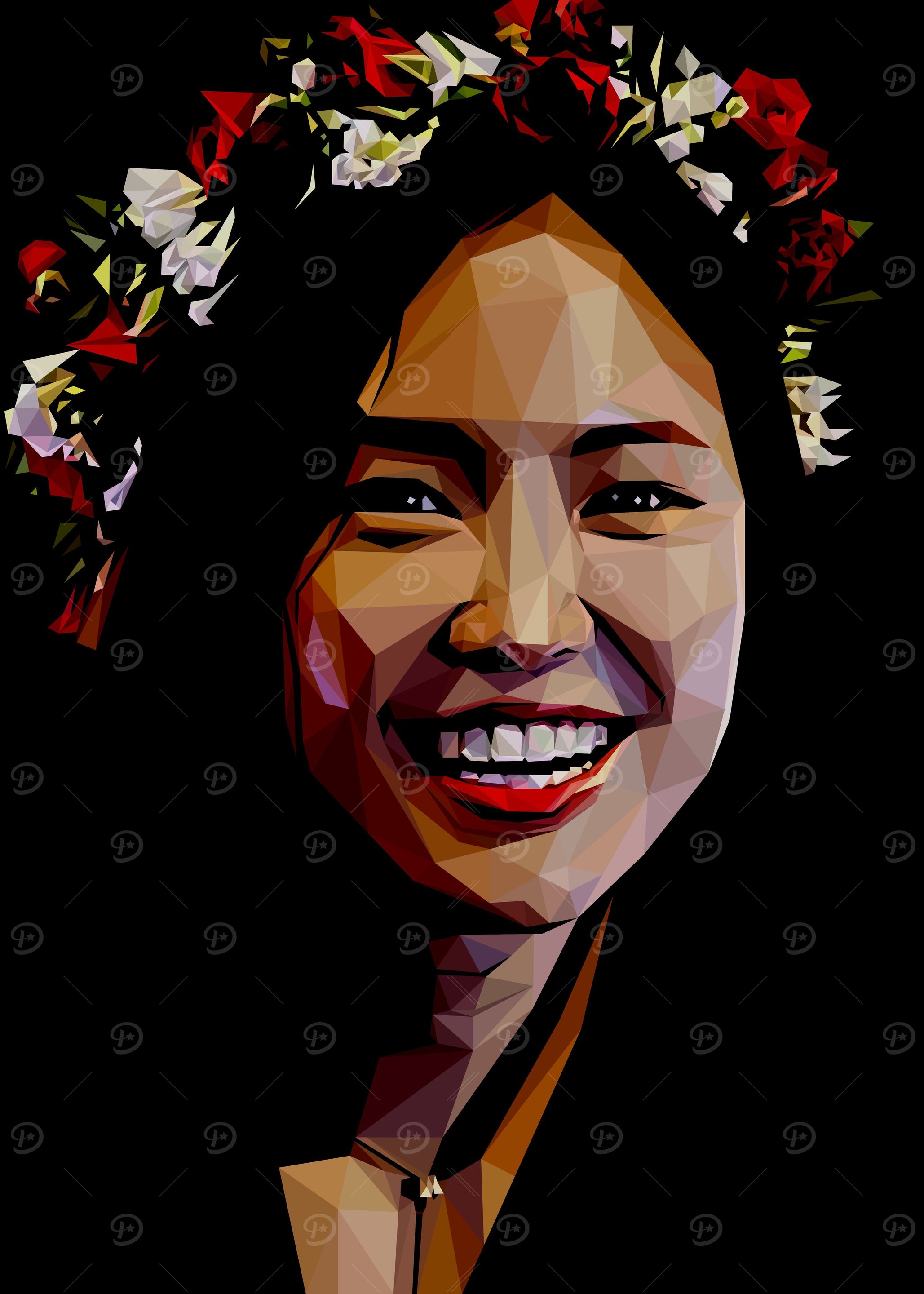 Naeun Apink Lowpoly