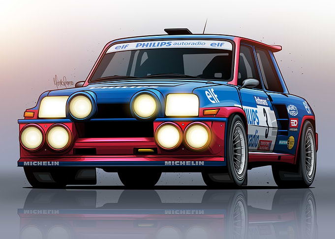 Renault 5 Maxi Turbo Gr B