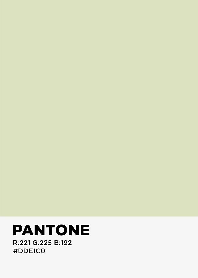 pantone color palette