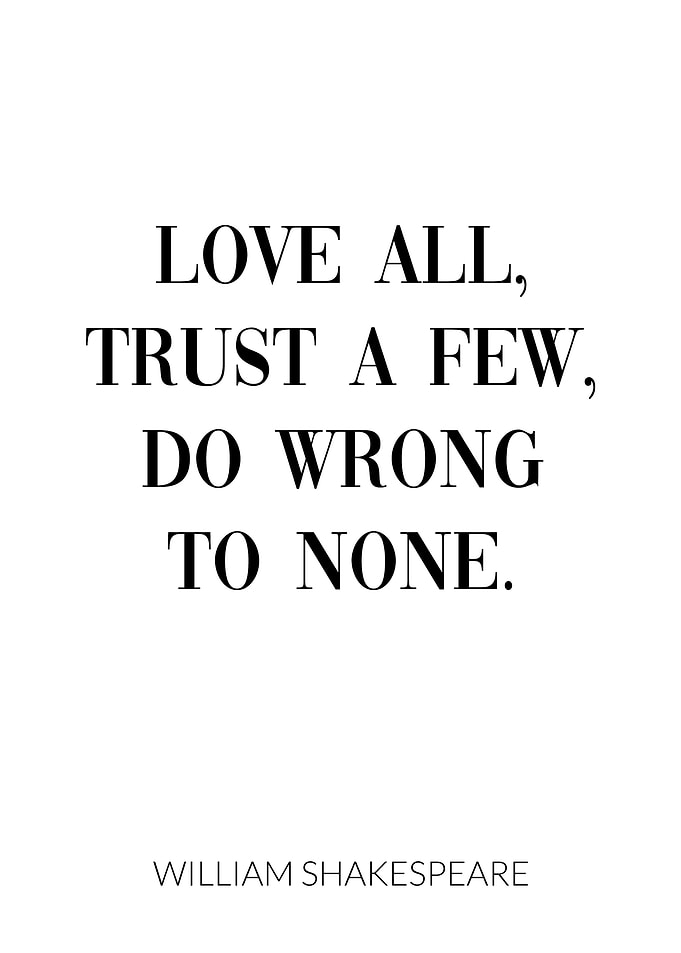 William Shakespeare Quote