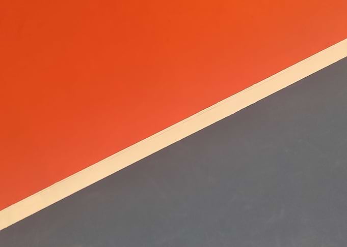 Diagonal pattern orange gr