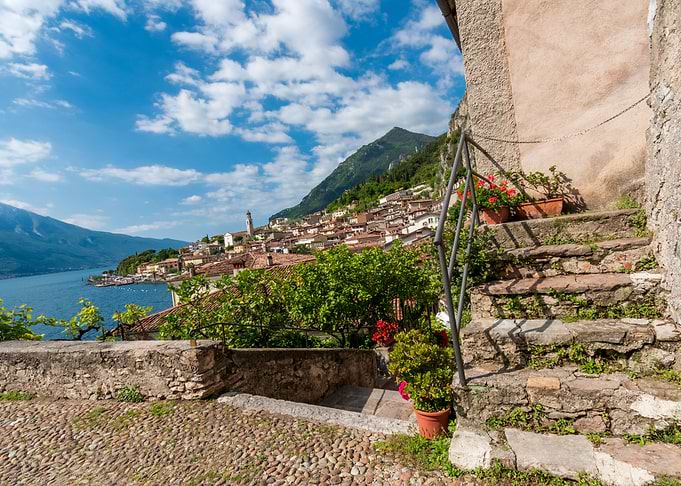 summer at the lake garda