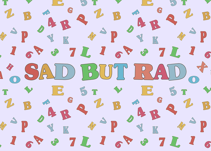 Kidcore Sad But Rad Retro