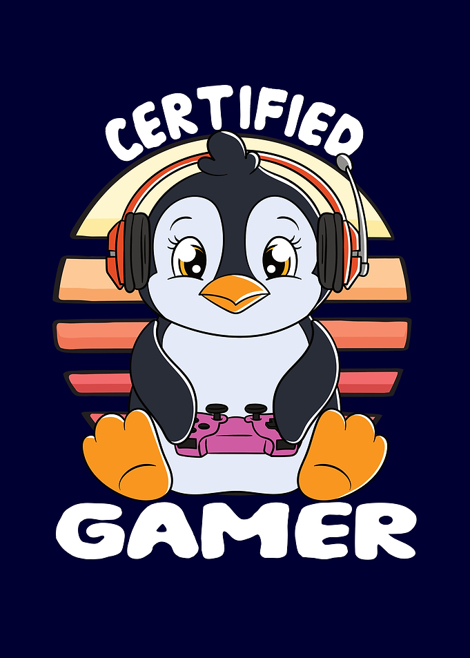 Certified Gamer Pengiun