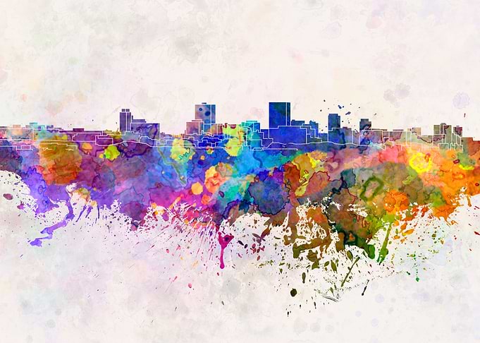 Anchorage skyline