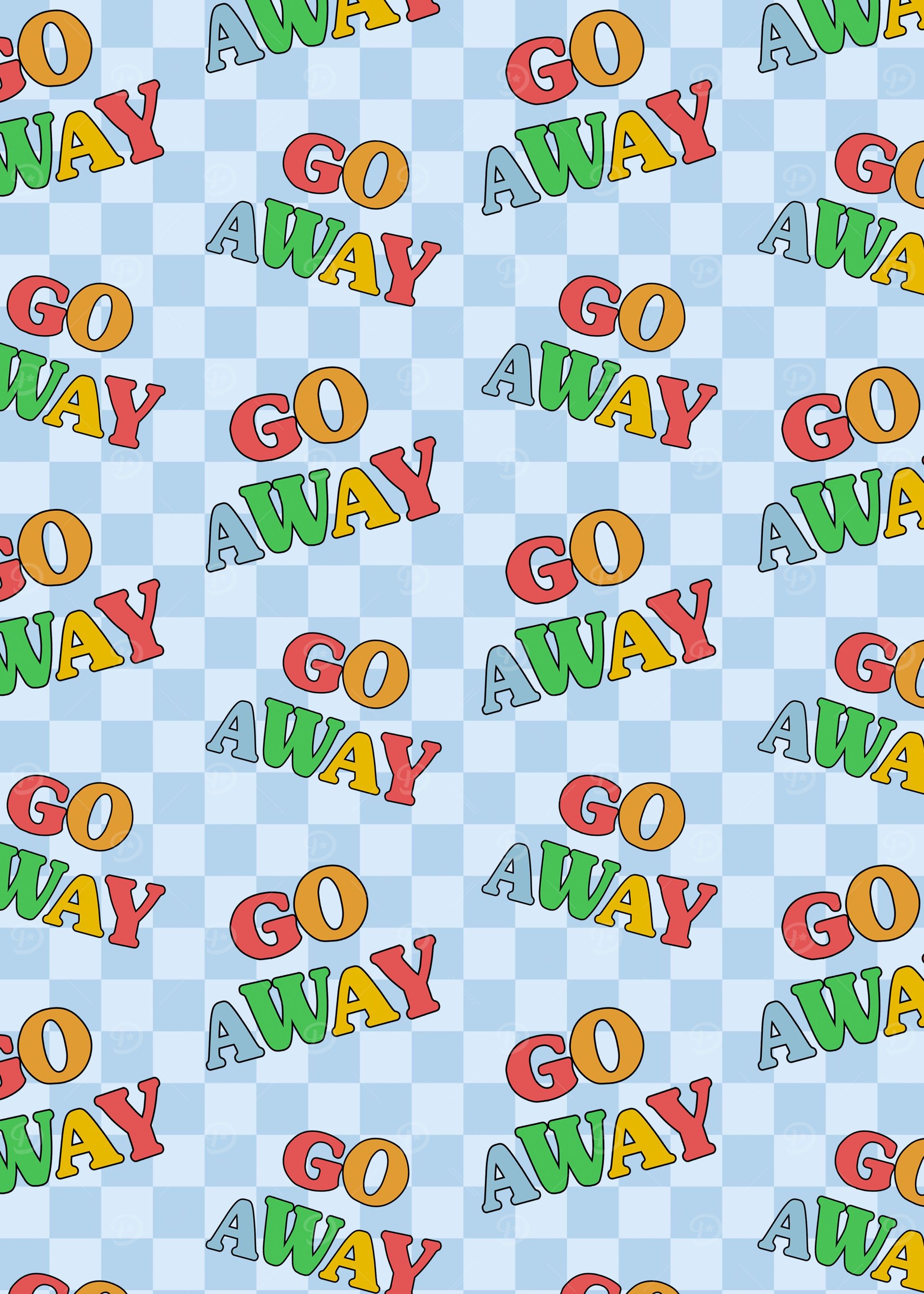Kidcore Go Away Retro