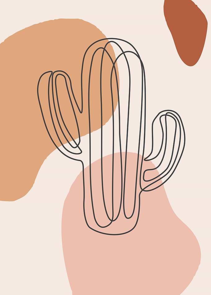 Cactus scandinavian nordic
