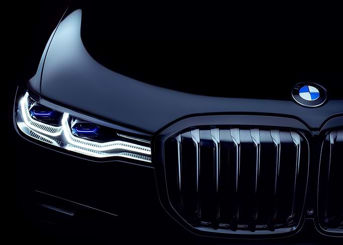 Black BMW X7
