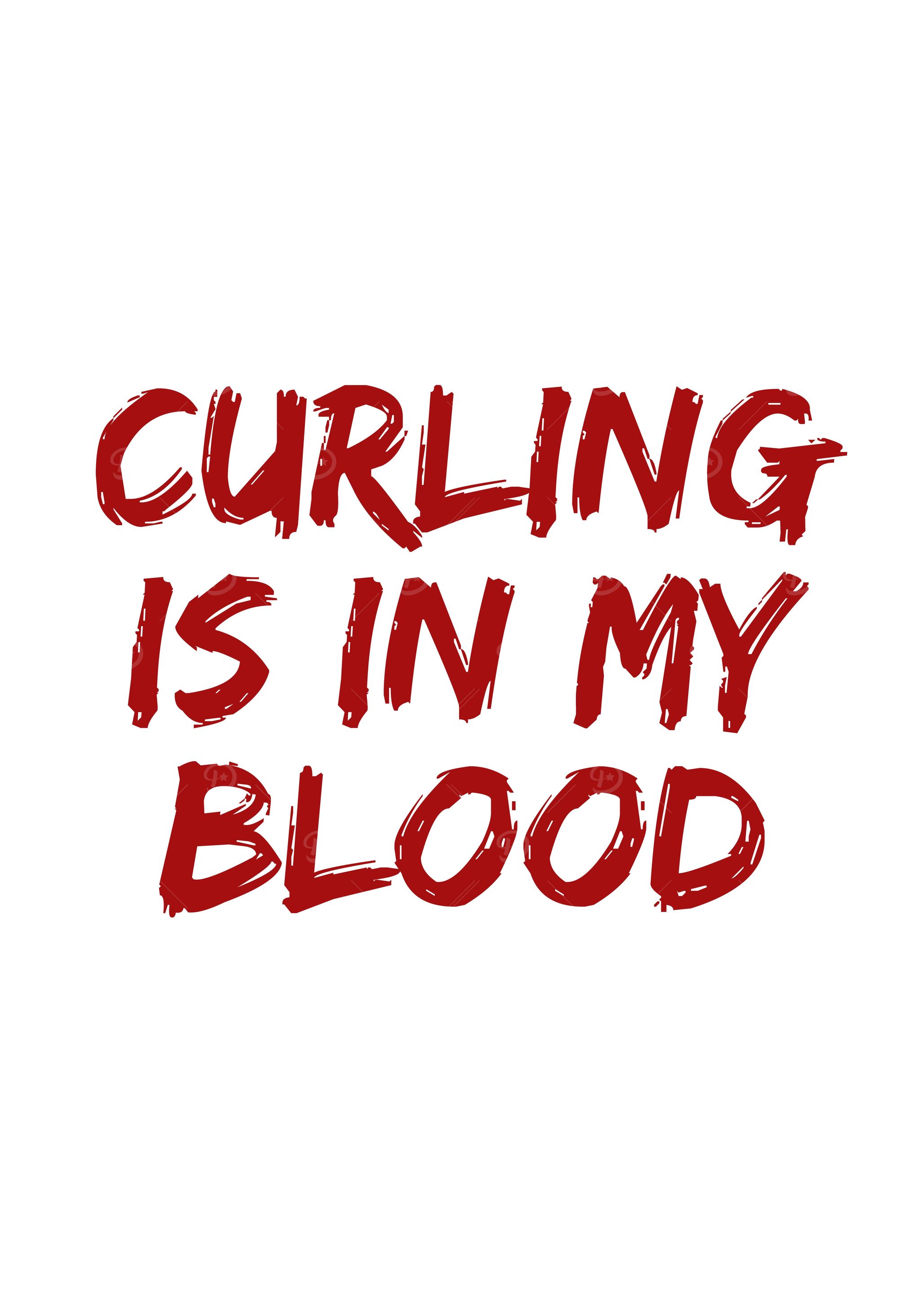Curling is in my blood