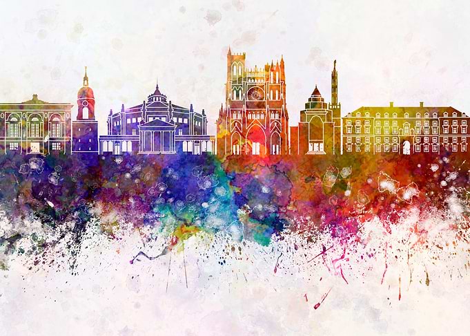 Amiens skyline
