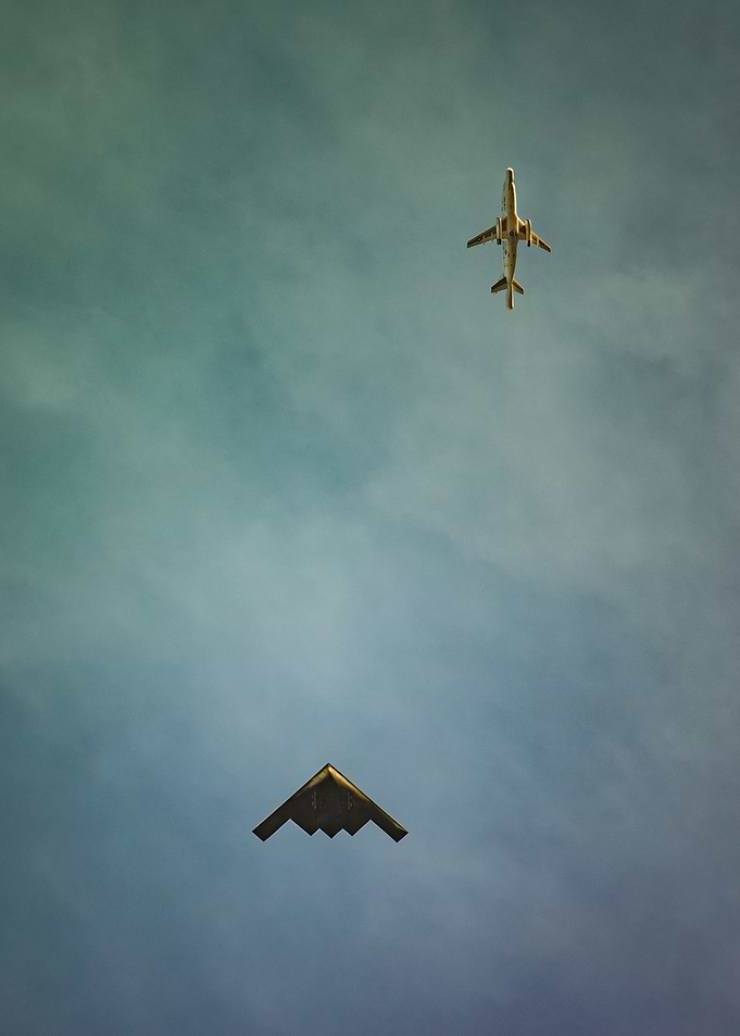 Bomber and Plane