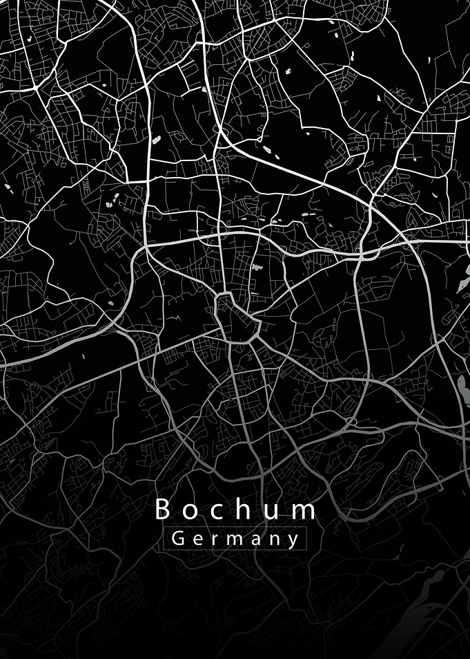Bochum City Map