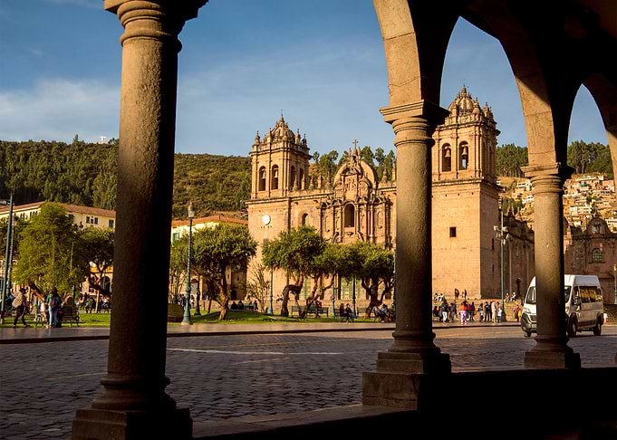 Cusco inca city in Peru