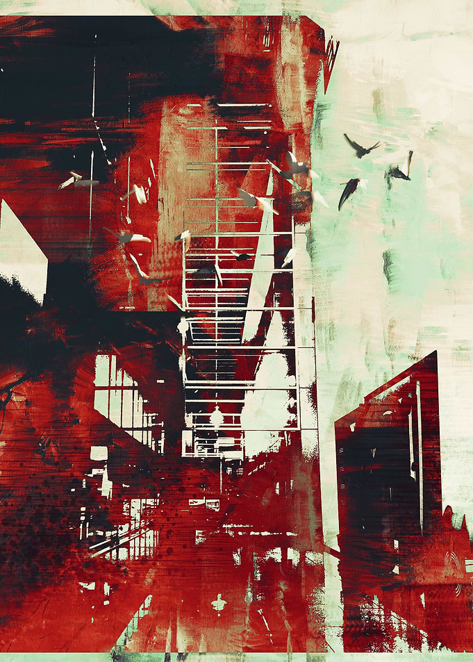 Oil paint street