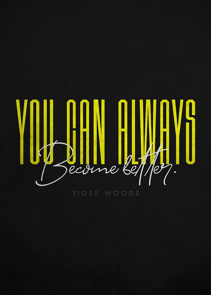TIGER WOODS QUOTE