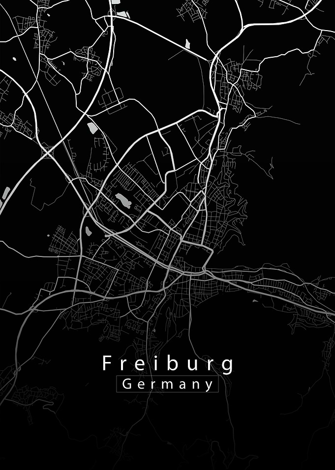 Freiburg City Map