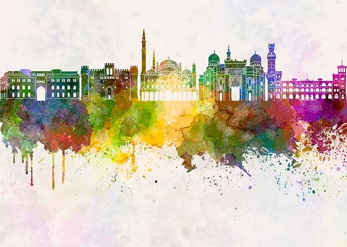 Alexandria skyline