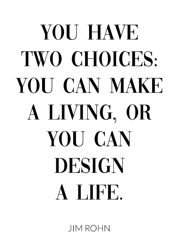 Jim Rohn Quote Choice Life