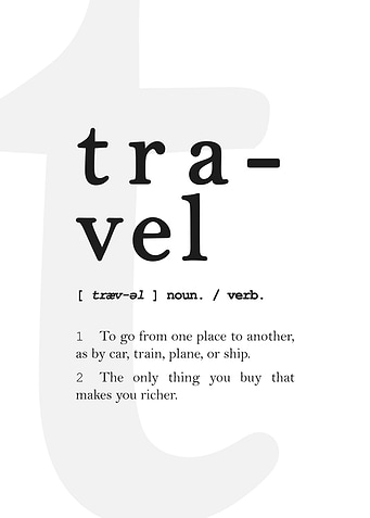 Travel Art Definition