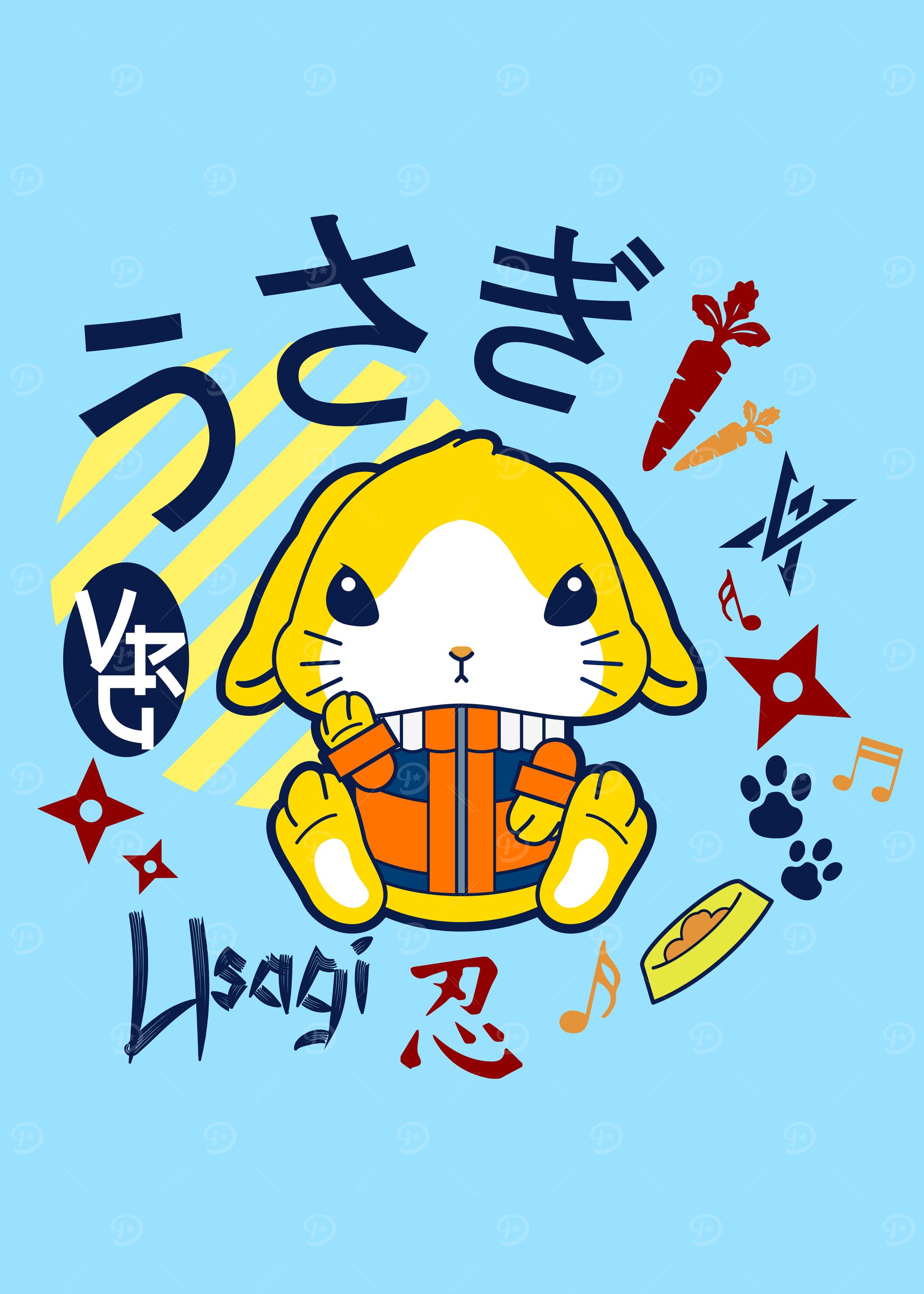 Doodle Bunny Ninja