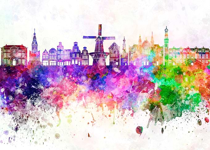 Alkmaar skyline