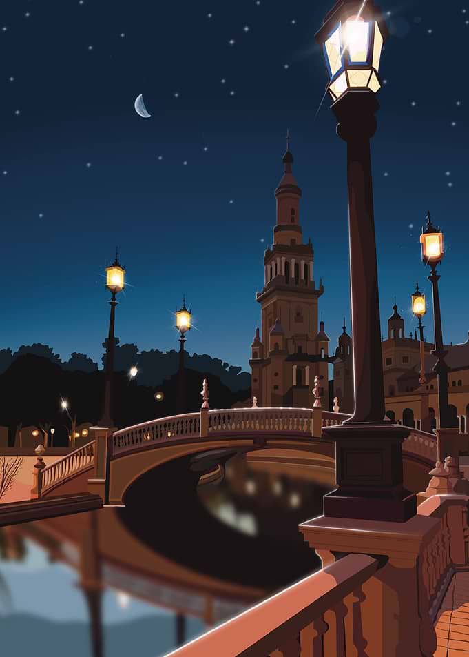 Seville at Night