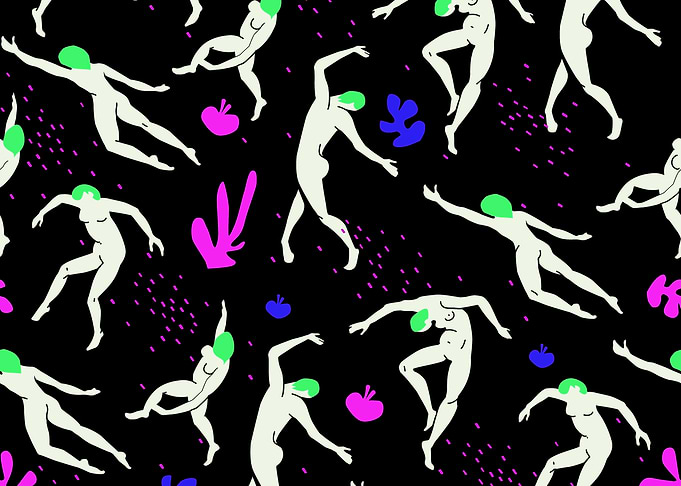 matisse art with dancers