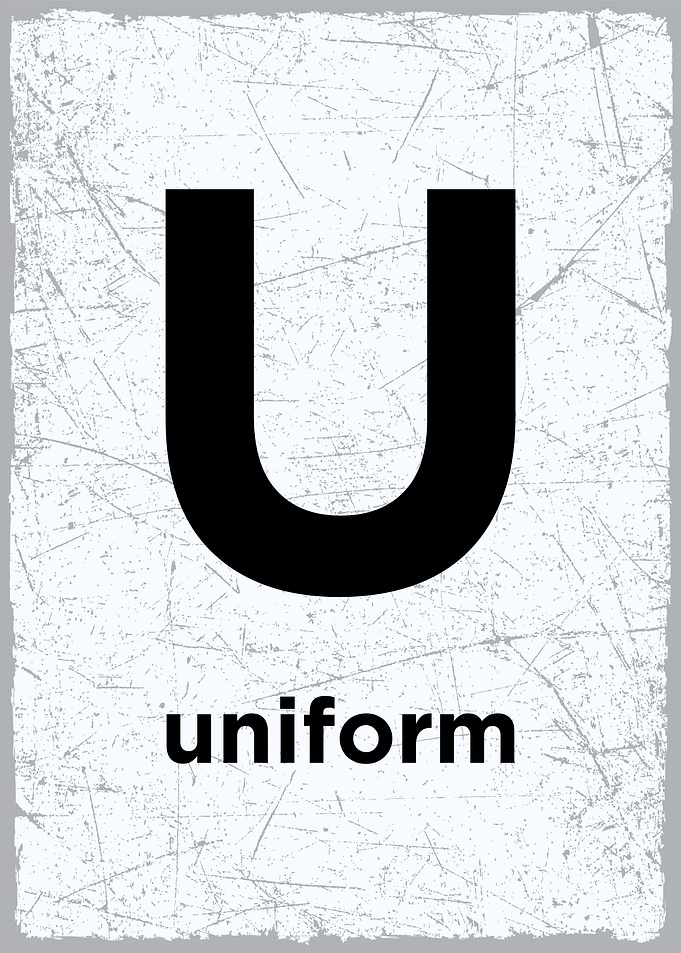 i is for uniform