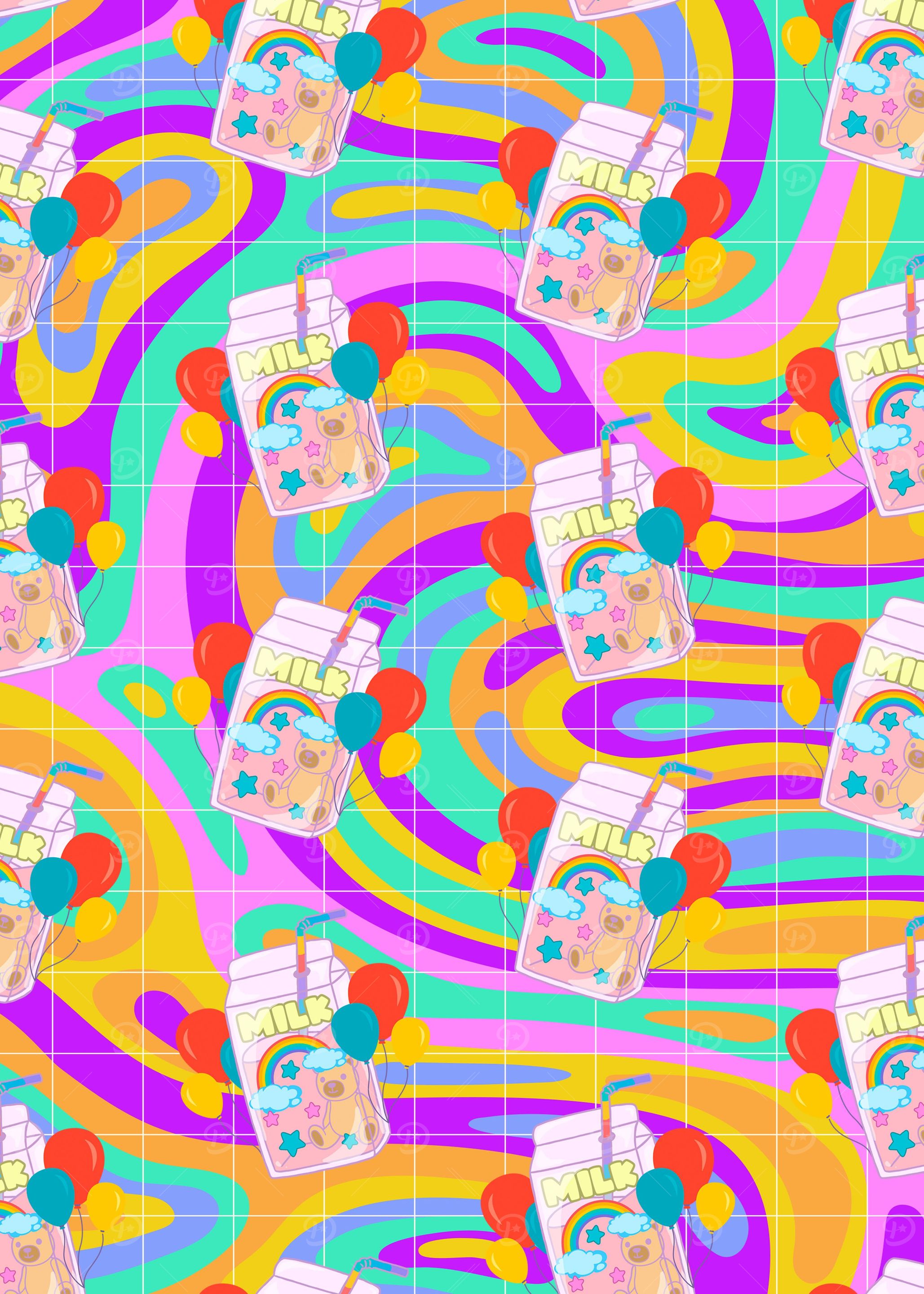 Kidcore Kawaii Milk Carton