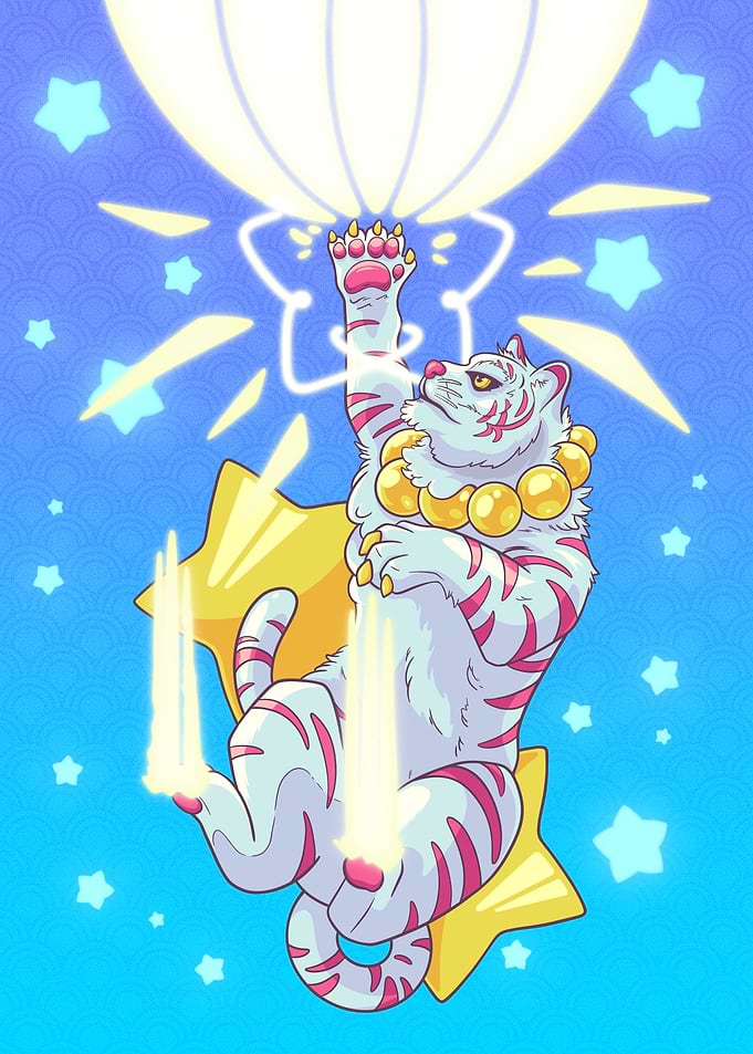 Byakko who shred the sky