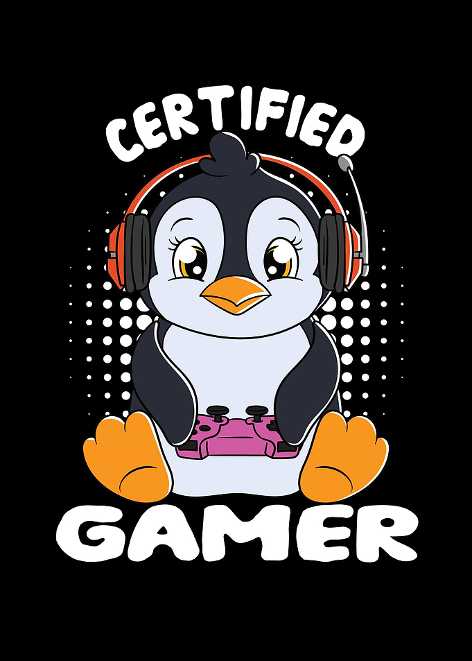 Certified Gamer Pengiun