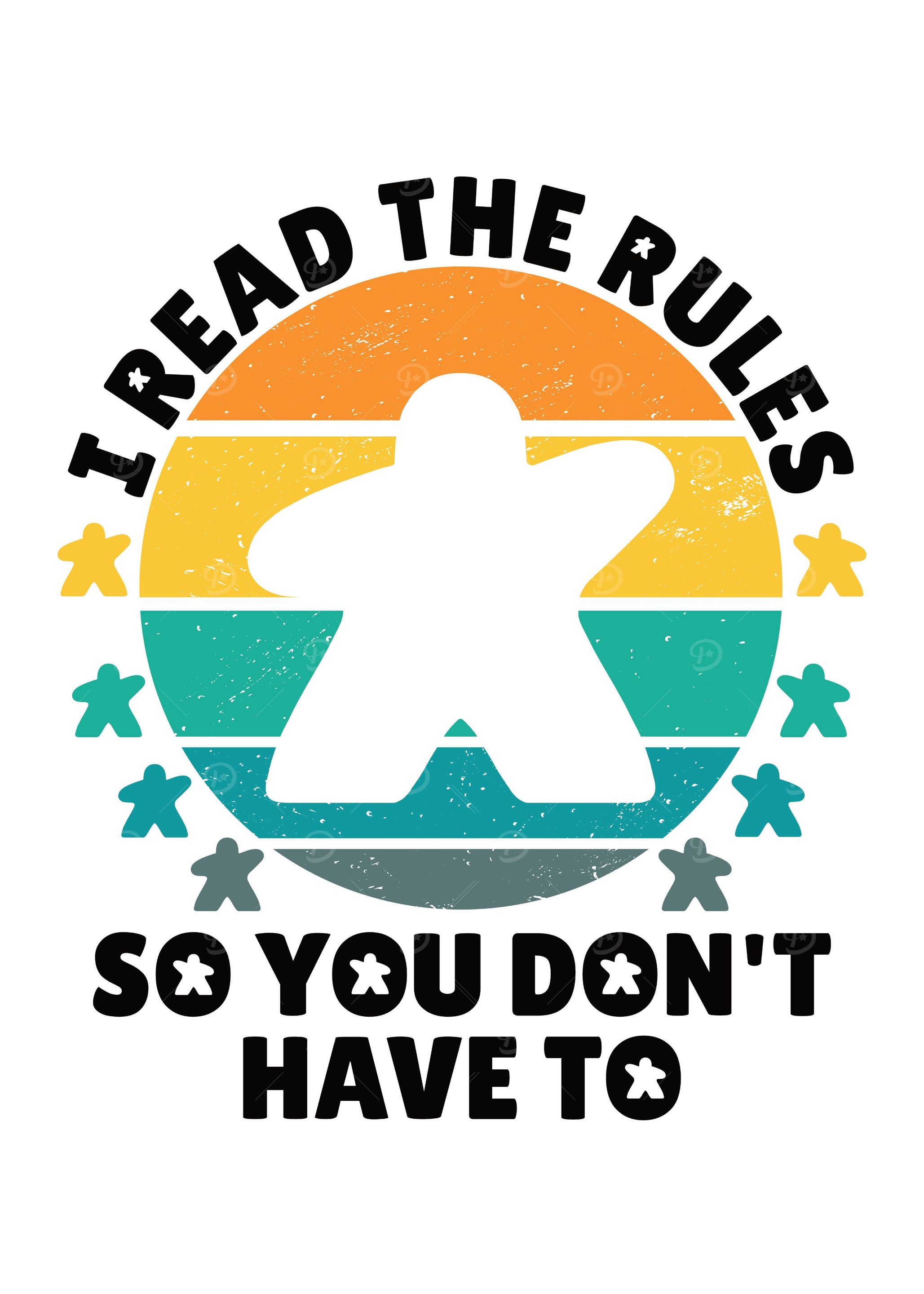 I read the rules