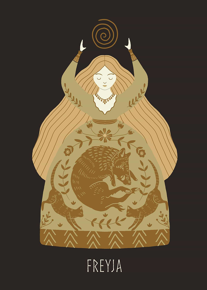 Freyja Norse Goddess