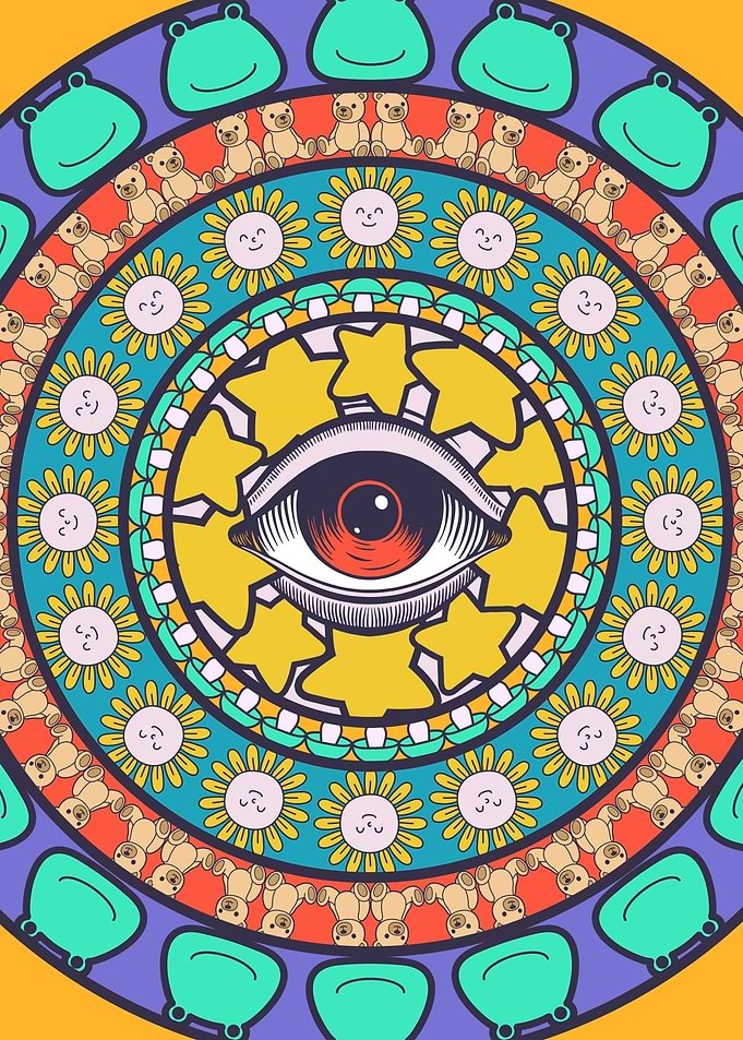 Kidcore Eye Cottagecore