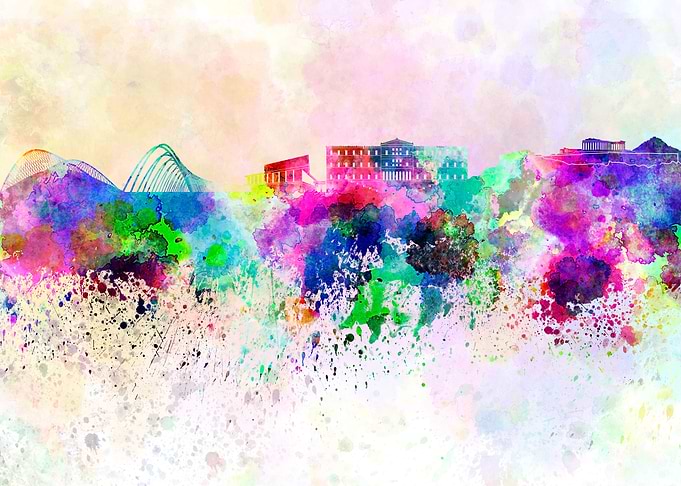 Athens skyline