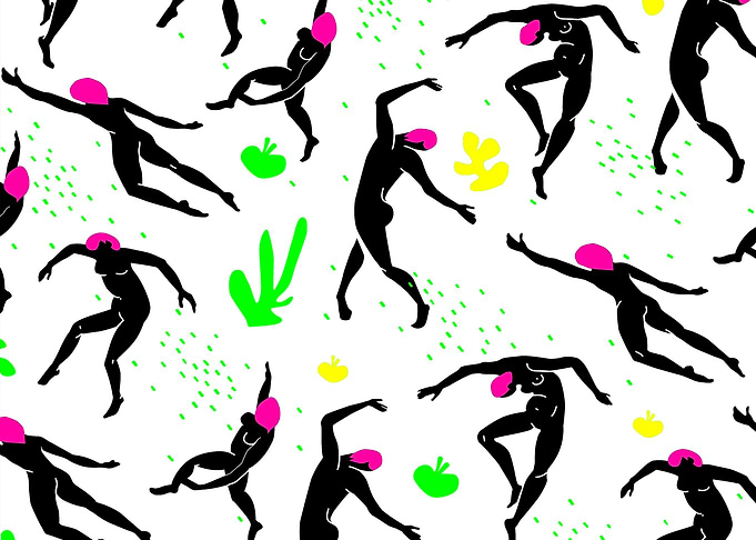 matisse art with dancers