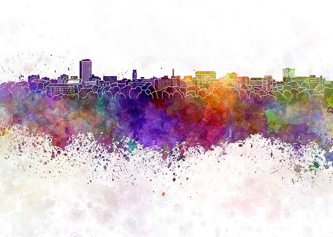 Ann Arbor skyline