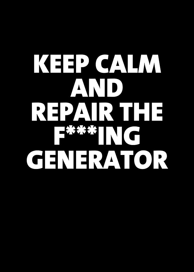 Keep Calm and Repair The