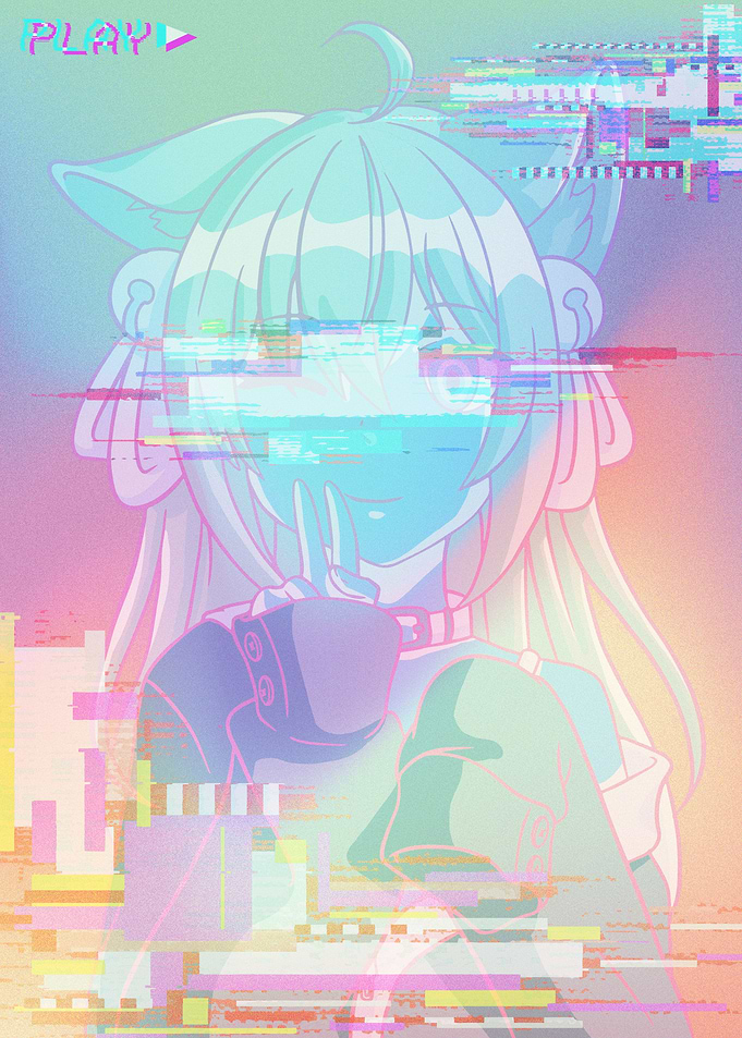 Kidcore Kawaii Anime Girl