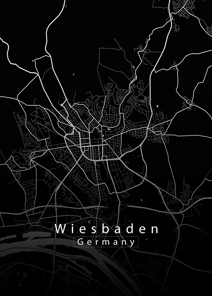 Wiesbaden City Map