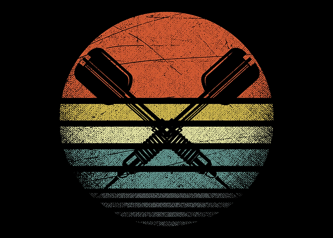Darts Arrows Sunset