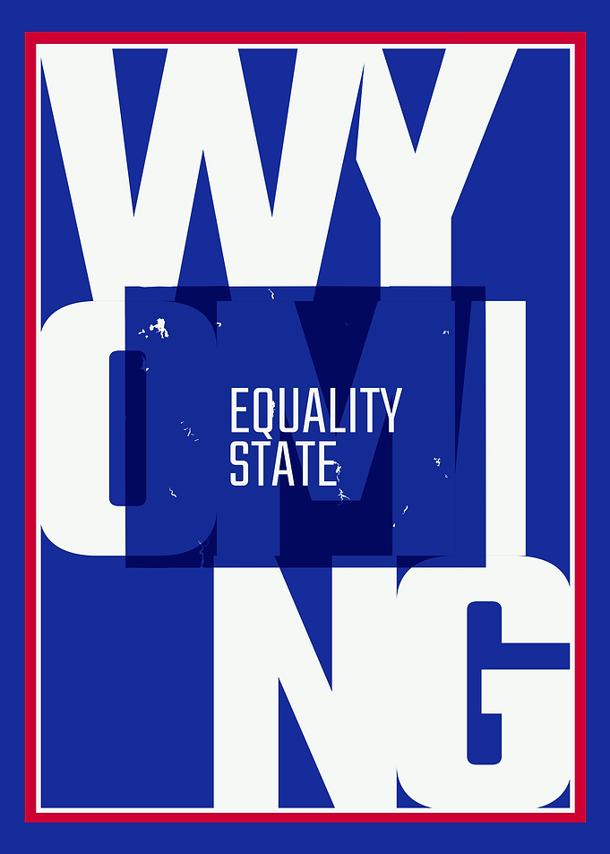 WYOMING POSTER