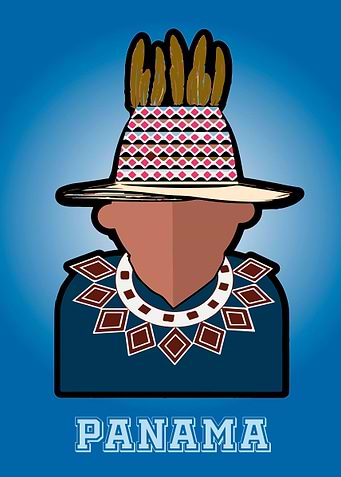 illustration ngobe Panama