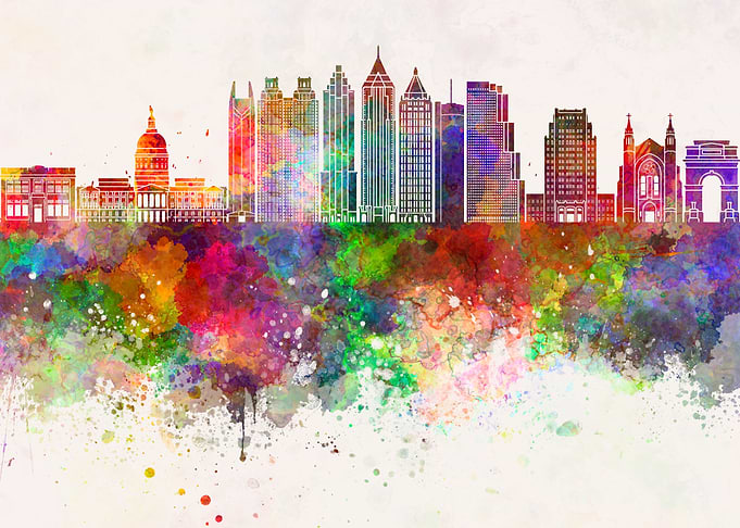 Atlanta V2 skyline