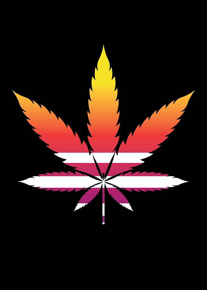 Cannabis Weed Leaf
