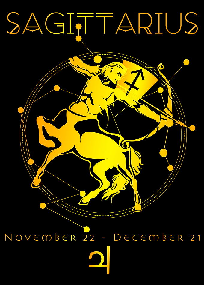 Sagittarius Classy Gold