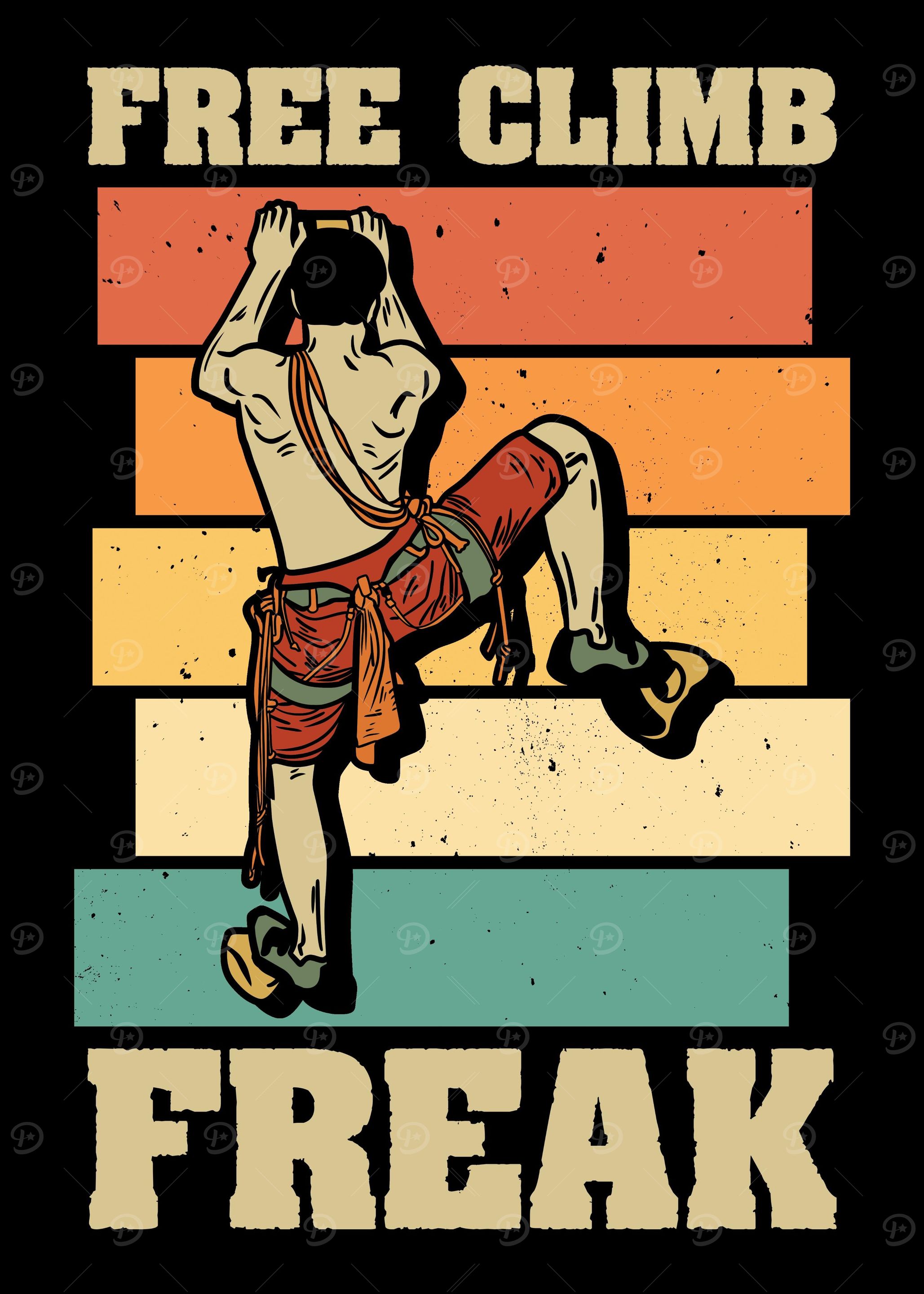 Rock Climbing Climber