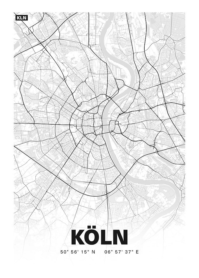Stadtplan Koeln
