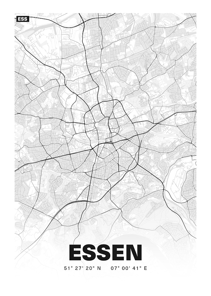 Stadtplan Essen